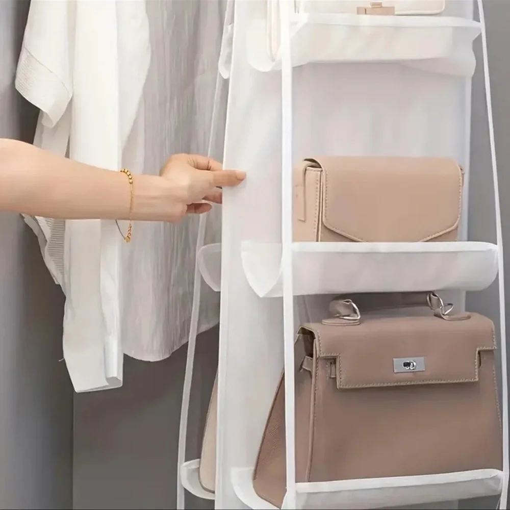Organizer, 1pc, Hanging Storage Organizer for Handbags, Shoes, Jeans, et…